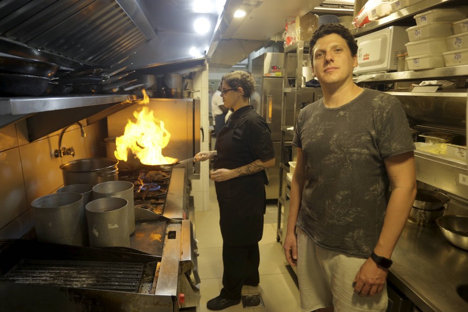 André Koremblum dono do restaurante Tasca Míuda: fornos e fritadeiras a gás ficam entre 10% e 20% mais caros que os equipamentos elétricos