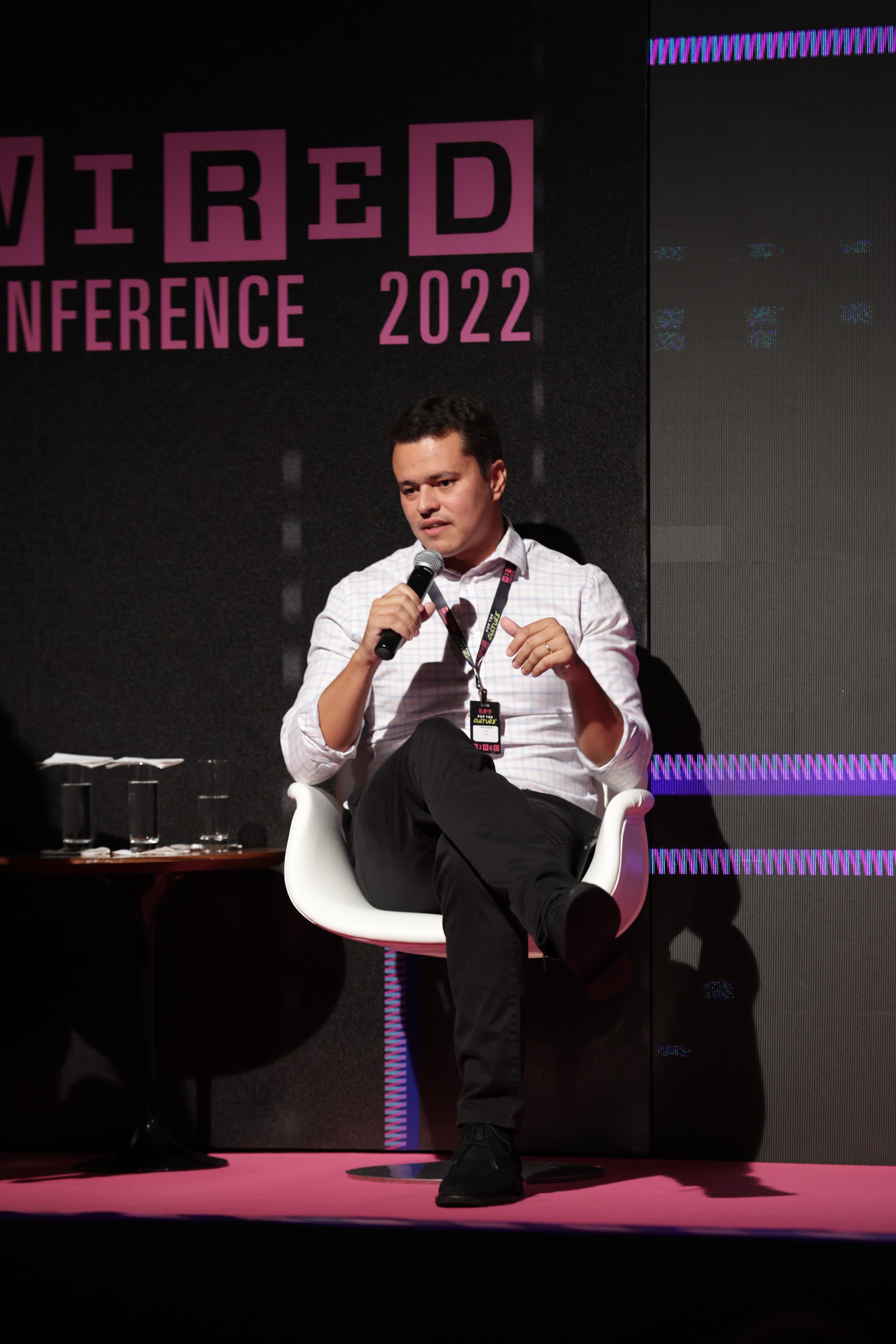 Thiago Diogo fala na Wired Conference 2022 (Foto: André Ligeiro)