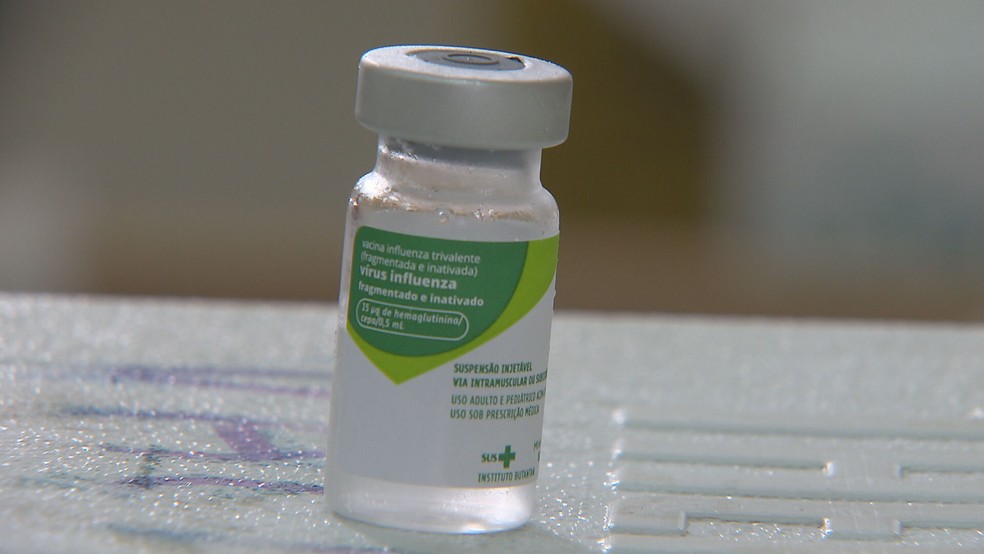 Terceira etapa da vacinação contra gripe está com baixa cobertura em BH — Foto: Reprodução / TV Globo
