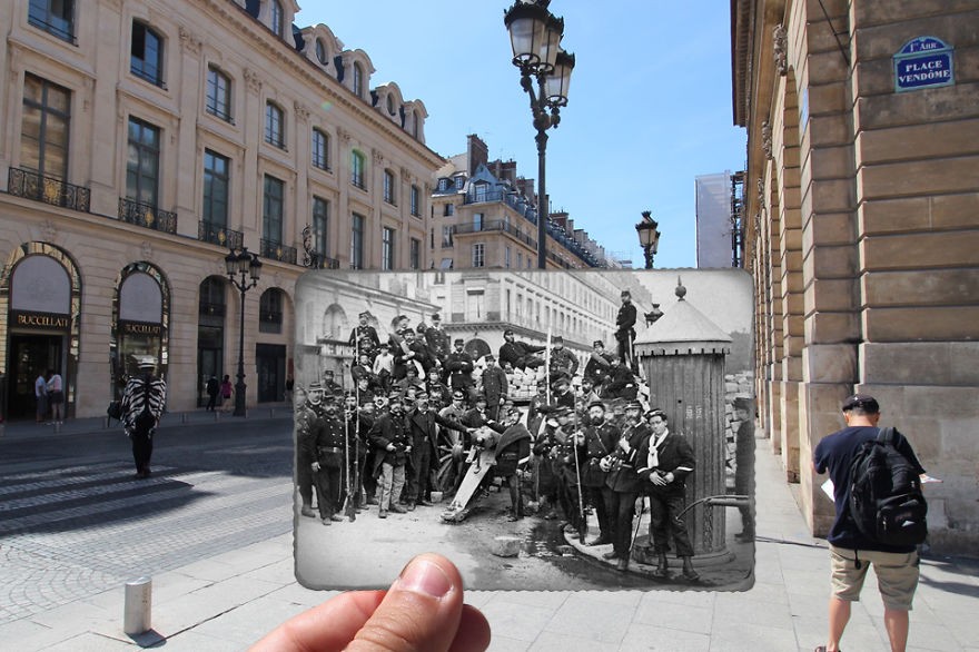Place Vendôme, 1871 (Foto: Julien Knez)
