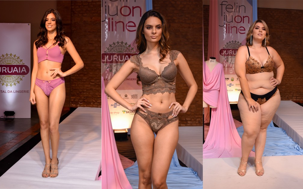 Felinju Online 2020 apresenta novidades da moda íntima de Juruaia — Foto: Reginalva Fotografias