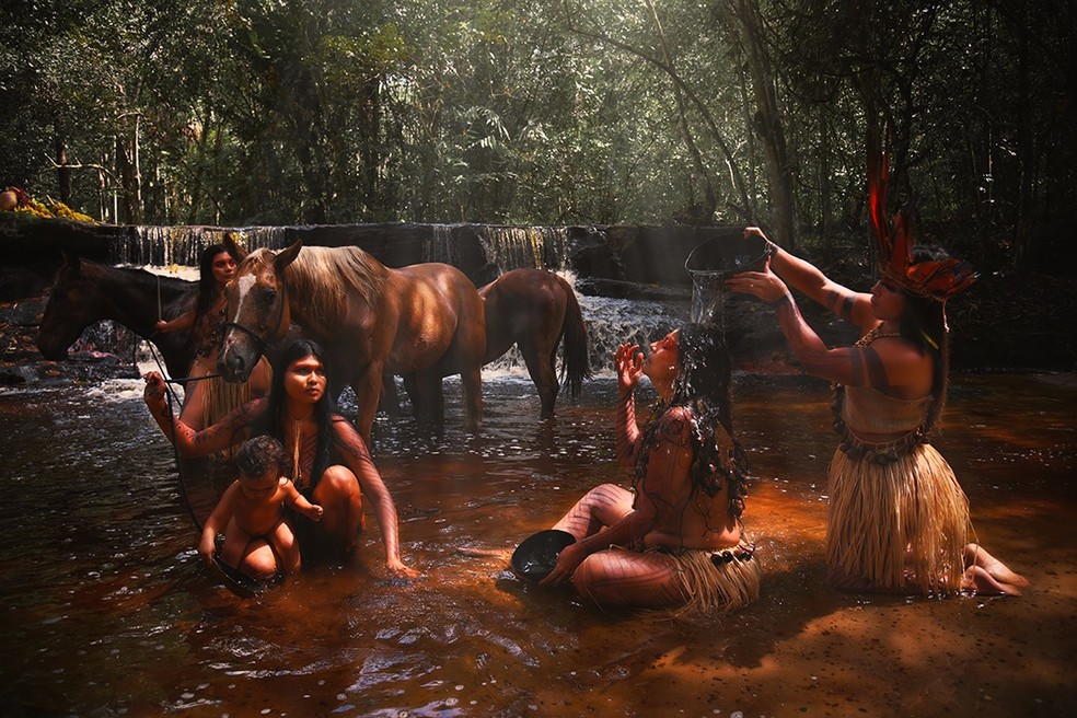 “As Amazonas - A Lenda Fotografada". — Foto: Tácio Melo/Divulgação