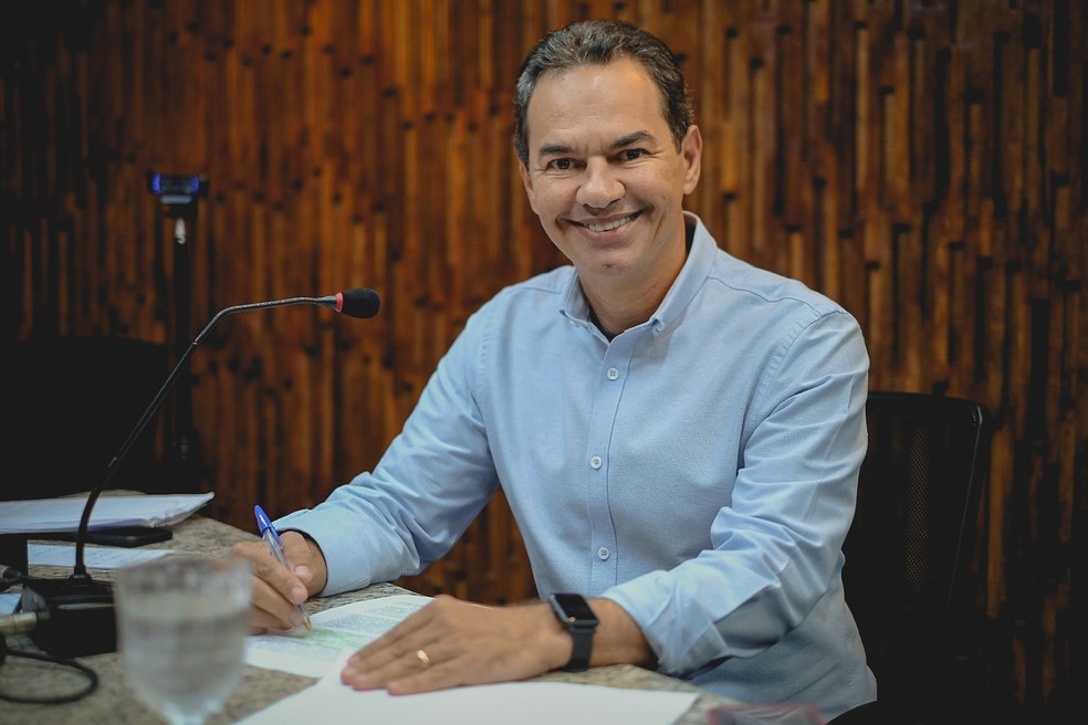 Candidato ao governo de MS pelo PSD, Marquinhos Trad — Foto: PSD/Divulgação