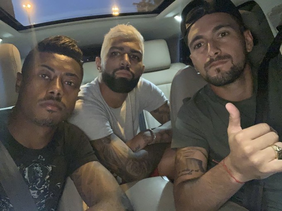 Bruno Henrique, Gabigol e Arrascaeta são os principais responsáveis pelos números do ataque do Flamengo em 2019 — Foto: Divulgação