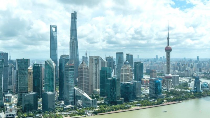 A Shanghai Tower é o prédio mais alto do país (Foto: Getty Images via BBC News)
