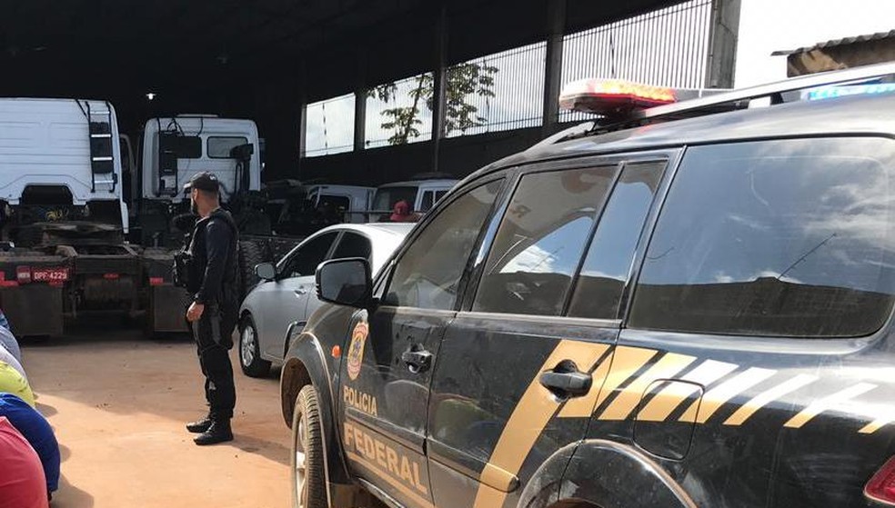 Operação da PF cumpre mandados de busca em 7 estados — Foto: Divulgação