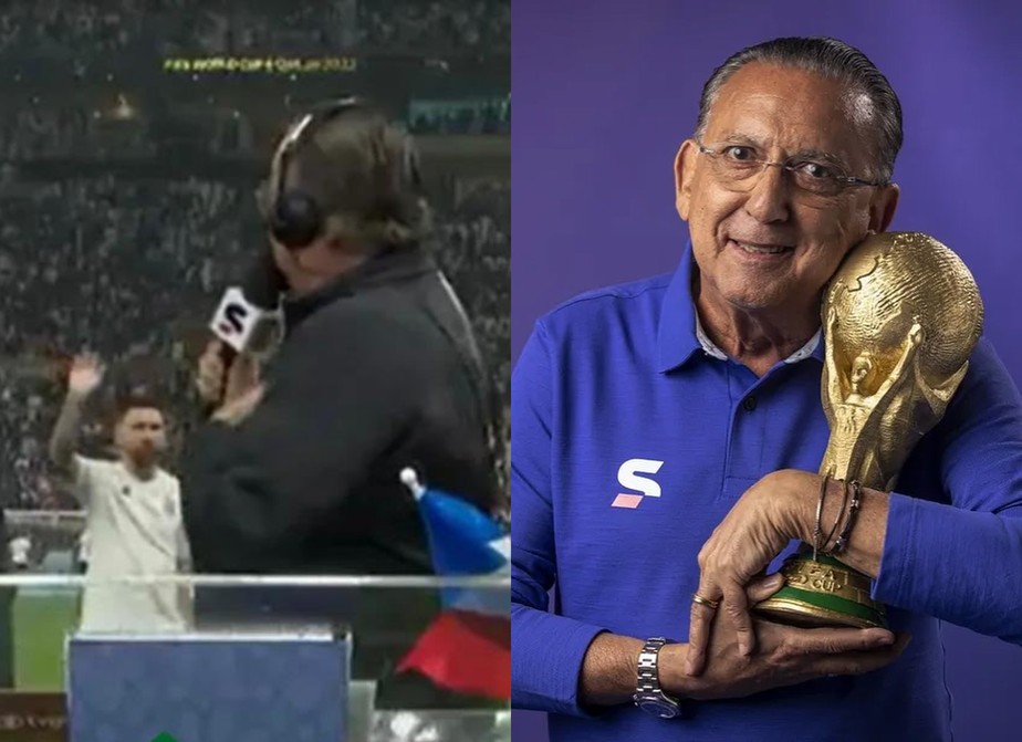 Galvão Bueno na Copa do Mundo 22