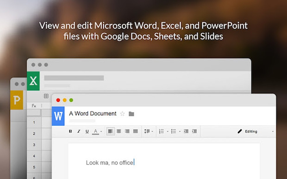 O Google Docs Ã© o editor de texto disponÃ­vel no serviÃ§o de armazenamento de arquivos na nuvem â€” Foto: DivulgaÃ§Ã£o