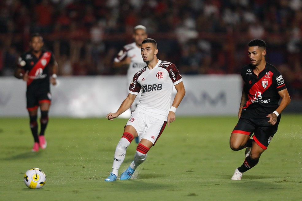 Andreas Pereira em Atlético-GO x Flamengo — Foto: Gilvan de Souza/Flamengo