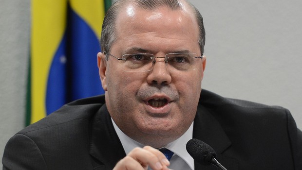 Alexandre Tombini, presidente do Banco Central (BC), participa de audiência pública no Senado em 18 de março de 2014 (Foto: Antônio Cruz/Agência Brasil)