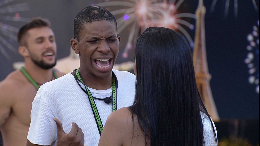 Lucas Penteado sobre Kerline: ‘Ela brincou com meu coração’ — Foto: Globo