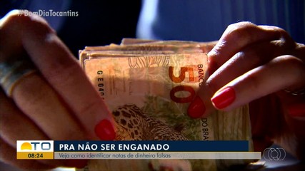 Delegado da PF explica como identificar notas falsas