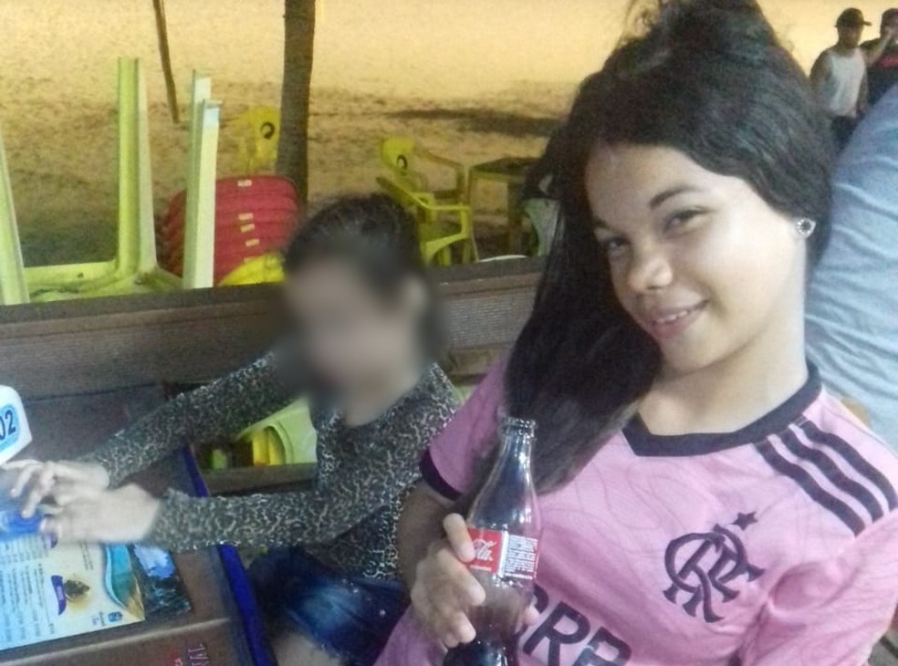 Adolescente desapareceu &agrave;s 5h do domingo, na praia do Cabo Branco, em Jo&atilde;o Pessoa &mdash; Foto: Reprodu&ccedil;&atilde;o/TV Cabo Branco