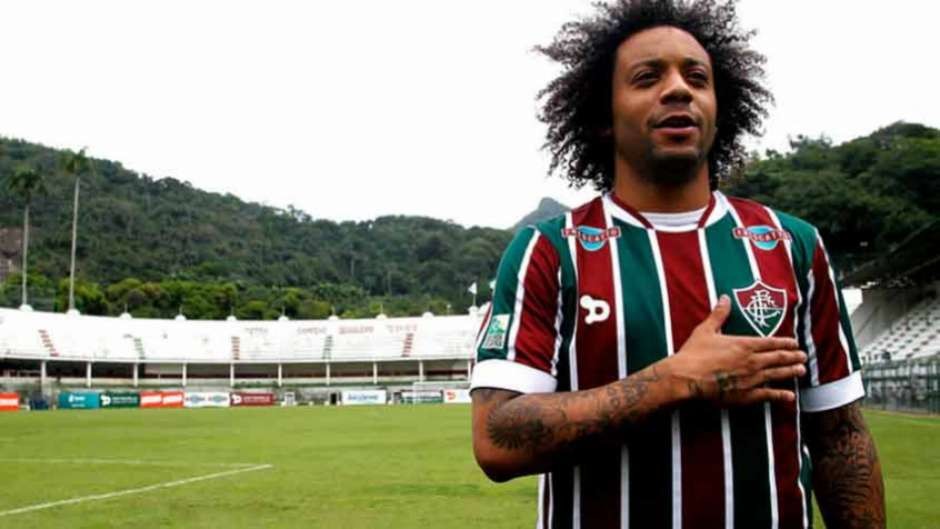 Em 2021, Marcelo visitou o Fluminense