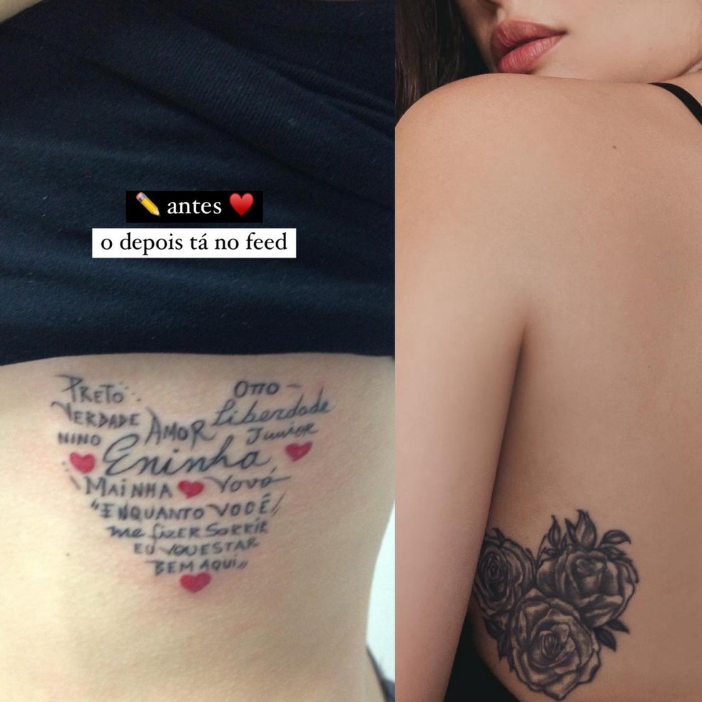 Juliette mostra nova tatuagem — Foto: Reprodução/Instagram