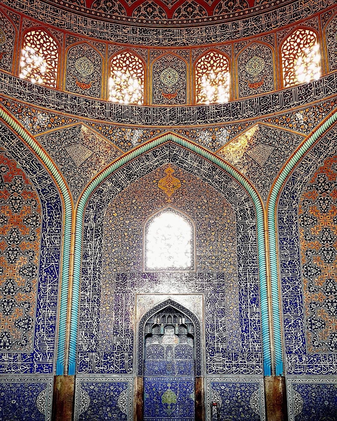 Mesquita do Sheik lotfollah Esfahan, Irã (Foto: m1rasoulifard)