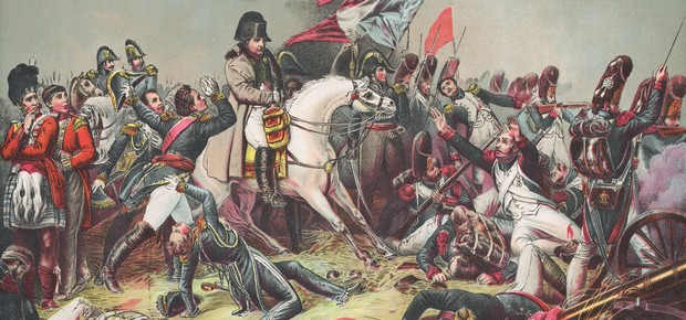 Ilustração de Waterloo por Charles de Steuben - Século XIX (Foto: powerofforever/Getty Images)
