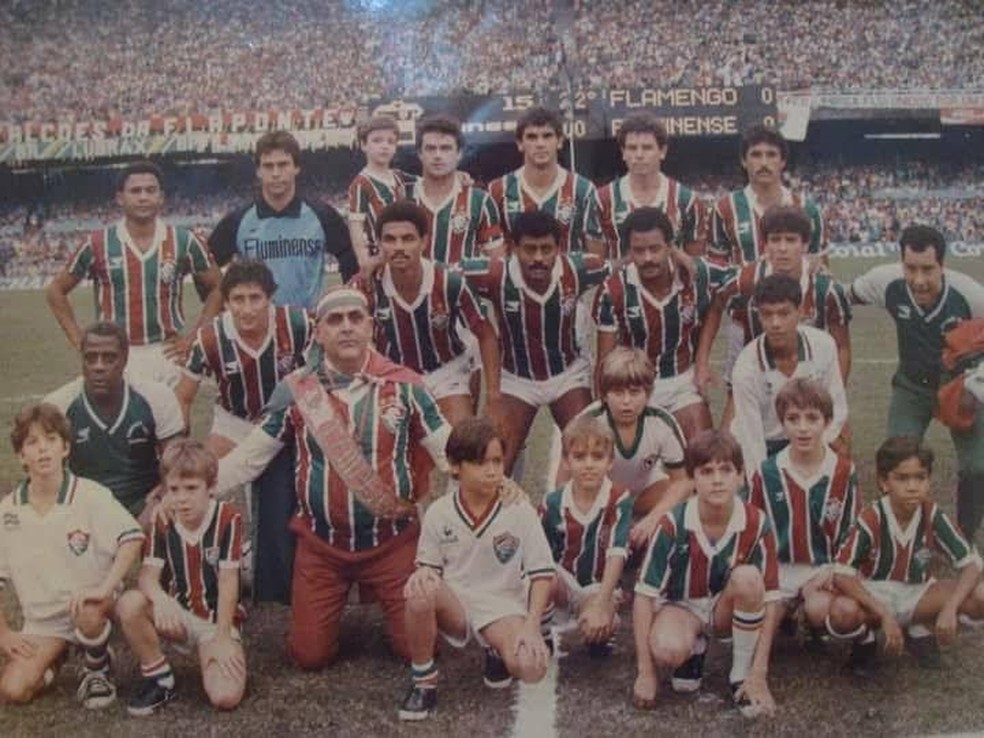 Fluminense encerrou jejum histórico em 1985 e sagrou-se tricampeão carioca  — Foto: Reprodução