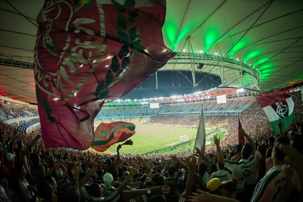 Torcida do Fluminense no Maracanã — Foto: Divulgação