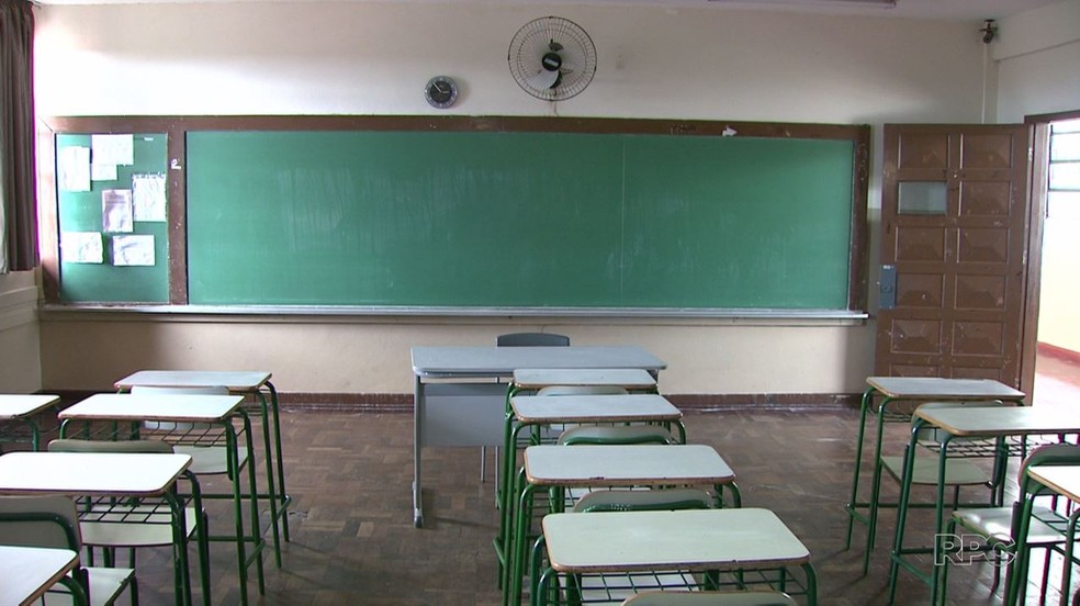Evasão escolar é uma das principais preocupações da educação após a pandemia — Foto: Reprodução/RPC