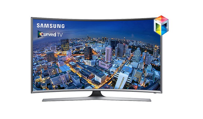 Smart TV LED Samsung UN40J6500AGXZD Serie 6 tem tela curva Full HD (Foto: Divulgação/Samsung)