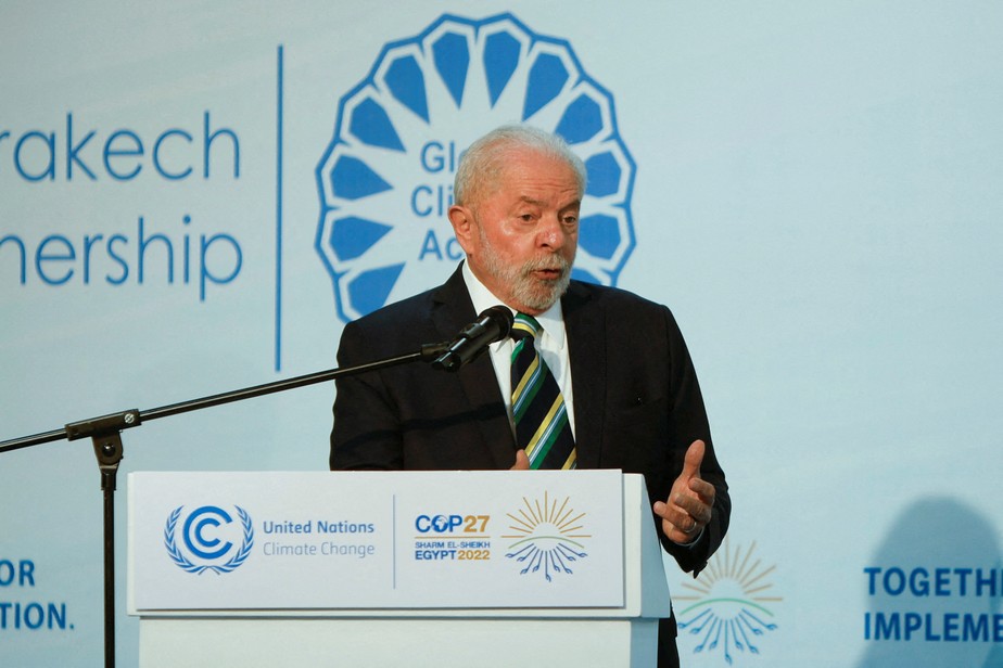 Lula discursa na COP27 no Egito