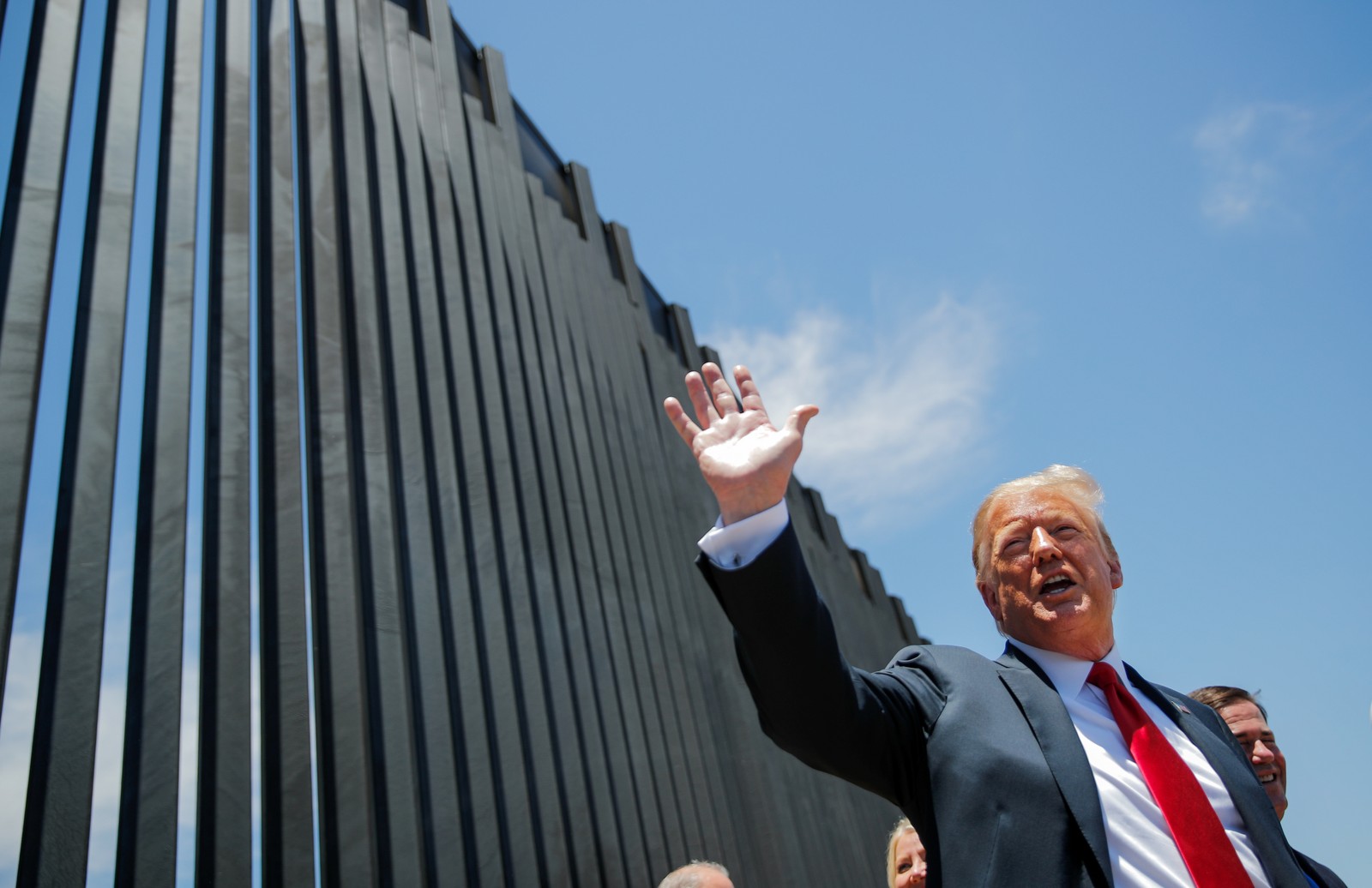 Trump visita muro na fronteira com o México antes de comício no ArizonaReuters - 23/06/2020