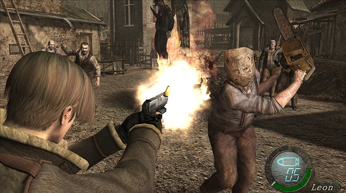 Resident Evil 4 foi alvo de polêmicas, mas agradou (Foto: Reprodução)