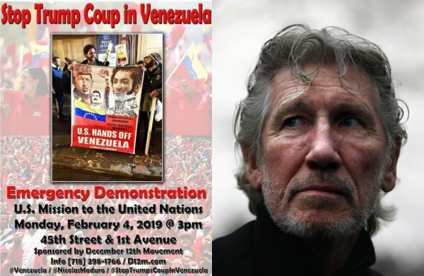 Roger Waters e seu post em defesa de Maduro (Foto: Reprodução Twitter )