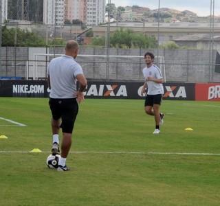 Alexandre Pato Treino Corinthians (Foto: Diego Ribeiro)