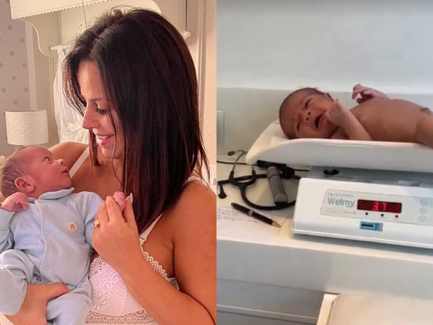 Viviane Araujo leva filho ao pediatra (Foto: Reprodução/Instagram)