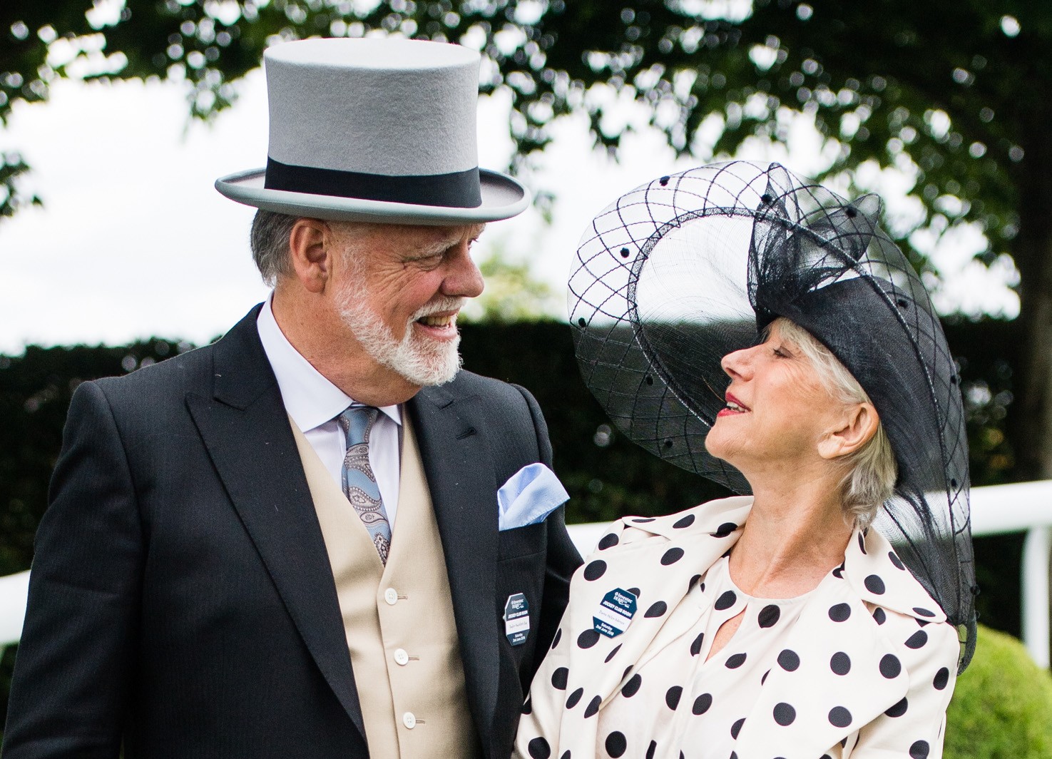 Helen Mirren e o marido Taylor Hackford (Foto: Getty Images)