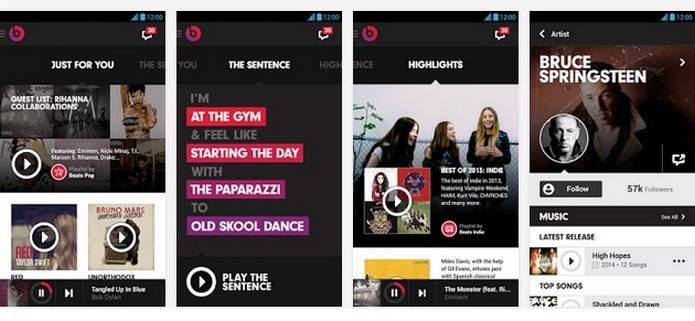 Novo Beats Music ser? o primeiro app para Android desenvolvido pela Apple (Foto: Reprodu??o/Play Store)