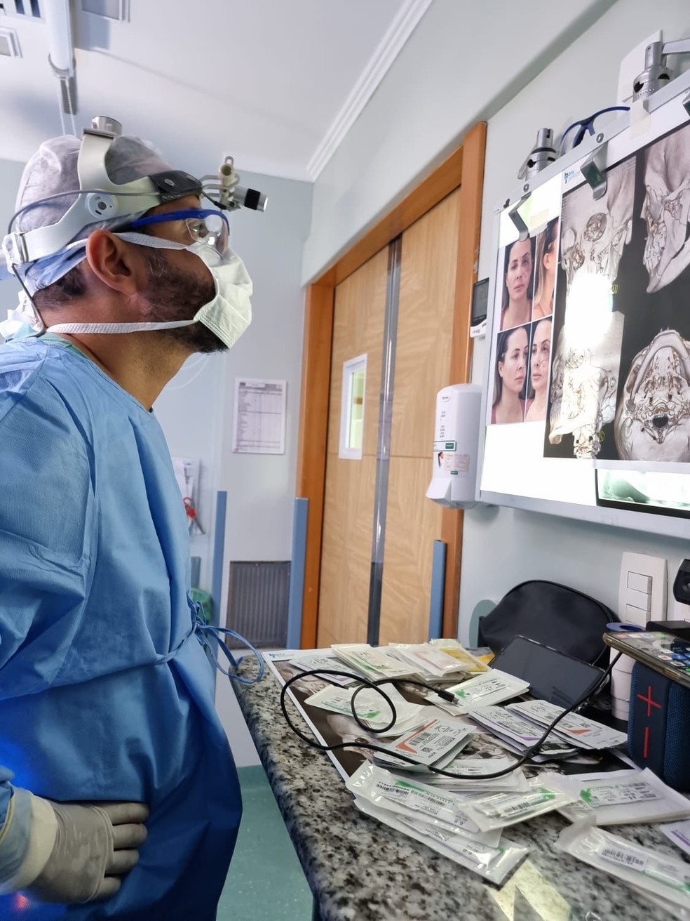 Cirurigia ocorreu em Blumenau — Foto: Everton Torres/ Transgender Brazil