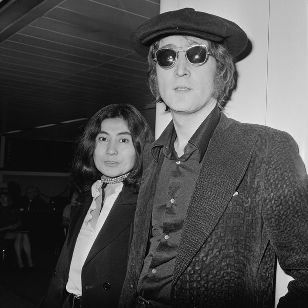 John Lennon e Yoko Ono em 1971 (Foto: Getty Images)