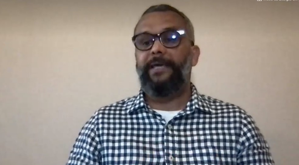 Ricardo Valentim, membro do comitê científico do Rio Grande do Norte — Foto: Reprodução/Inter TV Cabugi