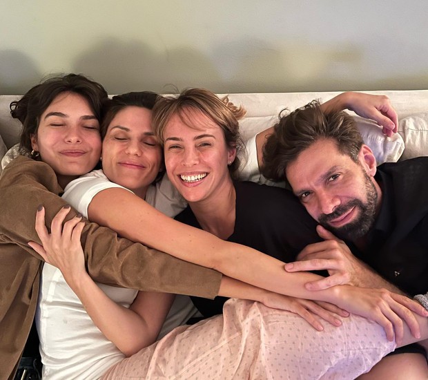 Marina Moschen, Rafaela Mandelli, Fernanda Nobre e José Roberto Jardim (Foto: Reprodução / Instagram)