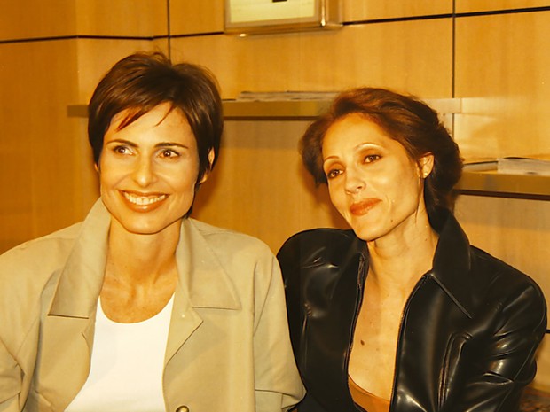 Silvia Pfeifer (Leila) e Christiane Torloni (Rafaela) em Torre de Babel (Foto: CEDOC/ TV Globo)