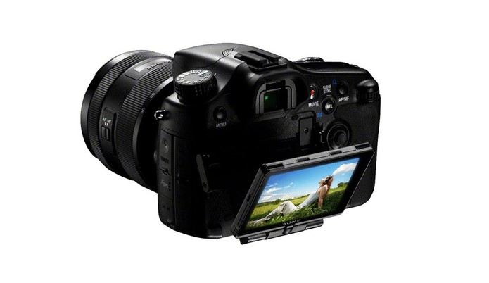 Câmera Digital Sony DSLR Alpha SLT-A77 grava em Full HD com diferentes velocidades (Foto: Divulgação/Sony)