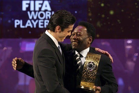 Kaká homenageia Pelé pelos 80 anos de idade (Foto: Reprodução/Instagram)