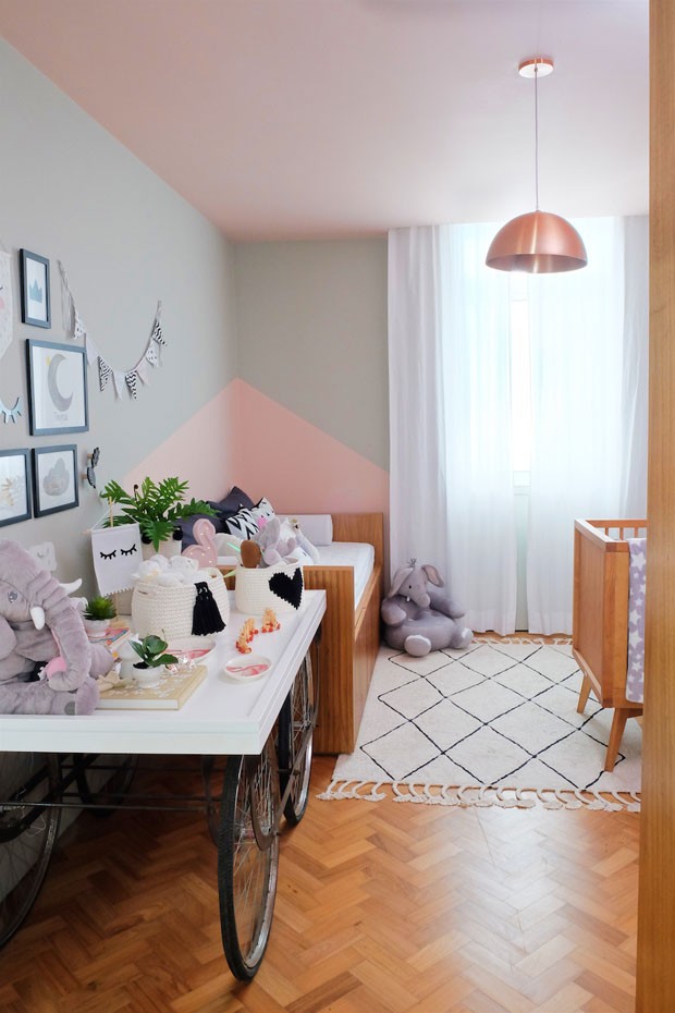 O quarto da filha de Mariana Weickert é puro charme (Foto: Divulgação)