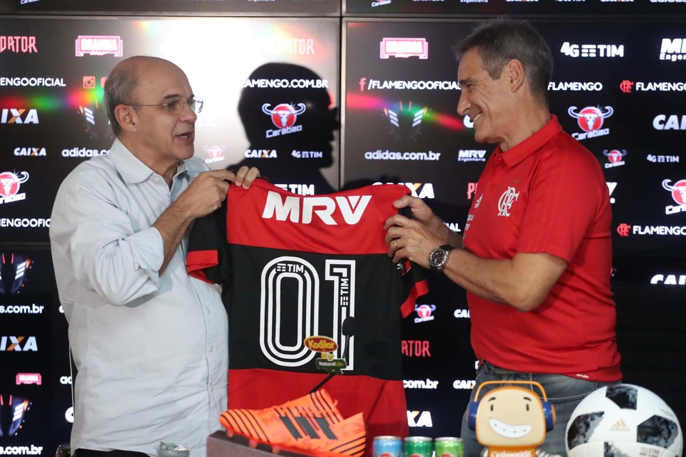 Carpegiani foi apresentado como treinador do Flamengo na última terça-feira (Foto: Gilvan de Souza/Flamengo)