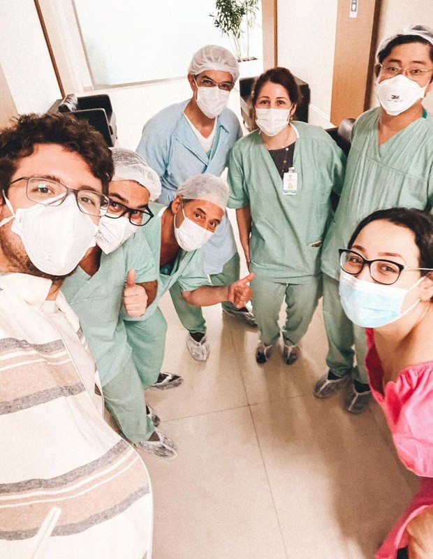 Camila Monteiro comemora sucesso de cirurgia de sopro no coração da filha Aurora (Foto: Reprodução/Instagram)