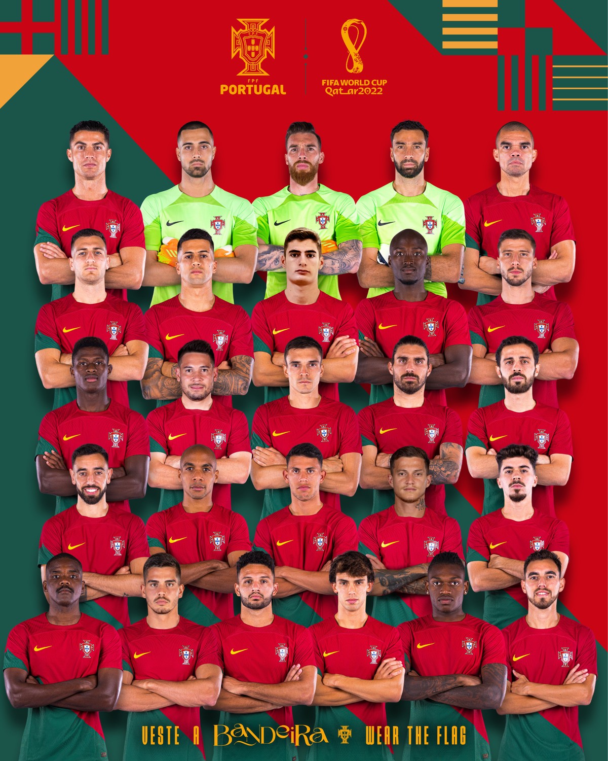 Convocados de Portugal para a Copa do Mundo 2022; veja a lista Copa