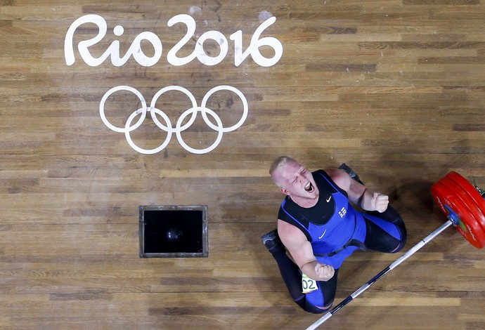 Milko Olavi Tokola levantamento de peso Rio 2016 (Foto: Reuters)