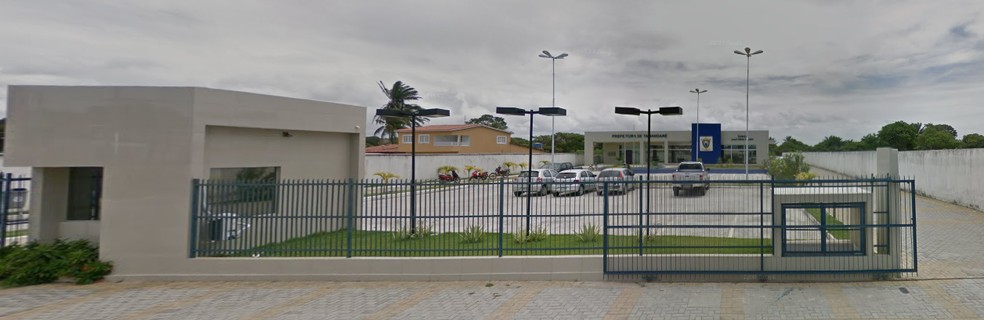Sede da Prefeitura de Tamandaré, no Litoral Sul do estado de Pernambuco — Foto: Reprodução/Google Street View