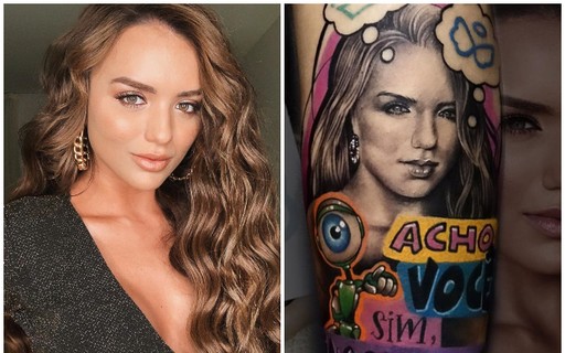 Fa Tatua Rosto E Frase De Rafa Kalimann No Bbb20 Quem Quem News