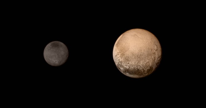 Missão da NASA revela Plutão (Pluto) e sua lua Charon cada vez mais de perto