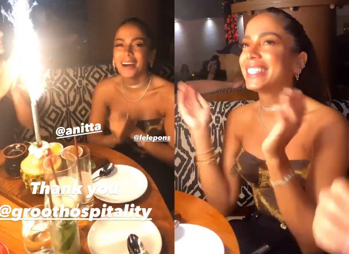 Anitta comemora aniversário pela terceira vez (Foto: Reprodução/Instagram)