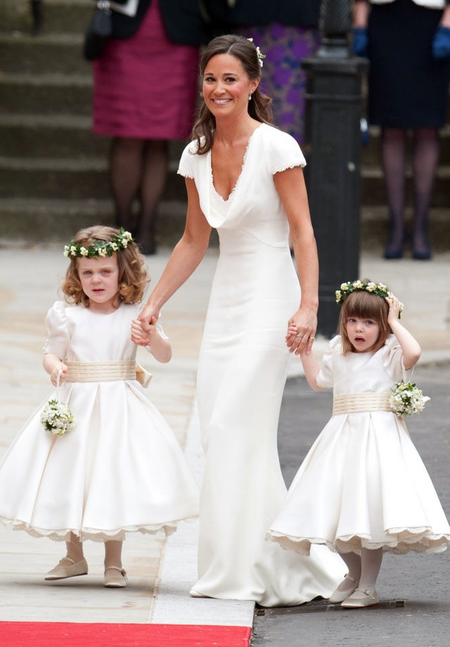 Pippa Middleton no casamento da irmã, Kate Middleton (Foto: Getty Images)